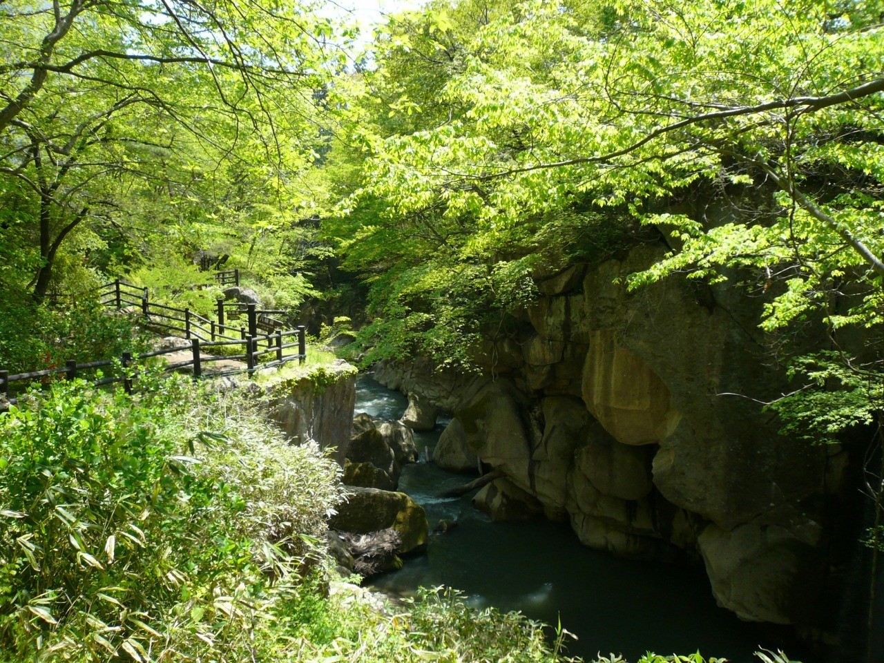 磊々峡 秋保温泉