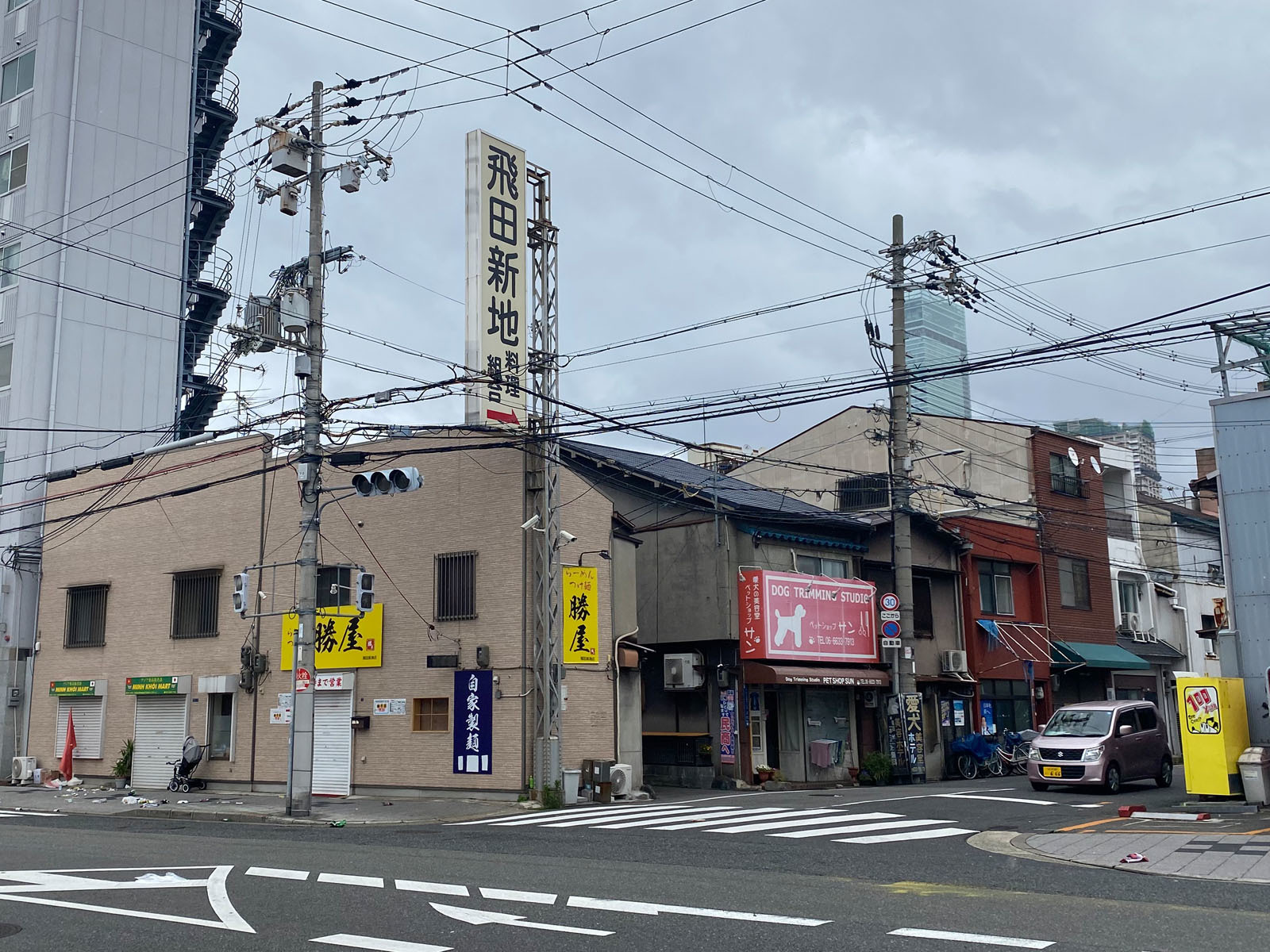 大阪 飛田新地・ 「嘆きの壁」