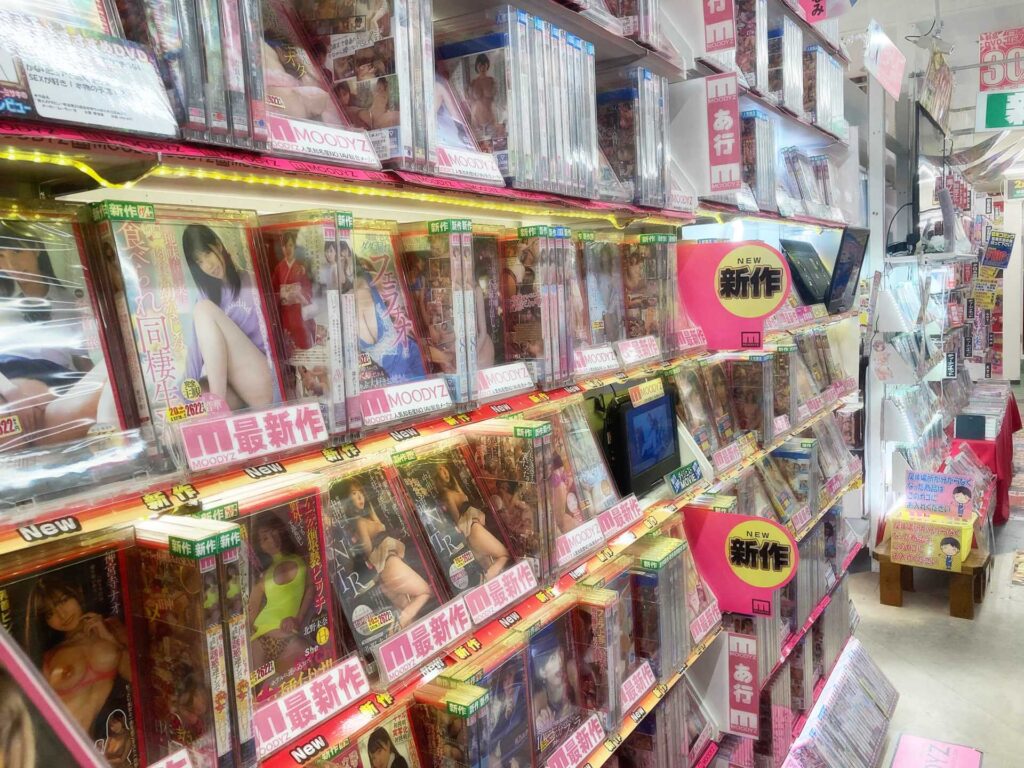 台東区でアダルトDVDを買取・販売しているお店！アダルトショップ4選