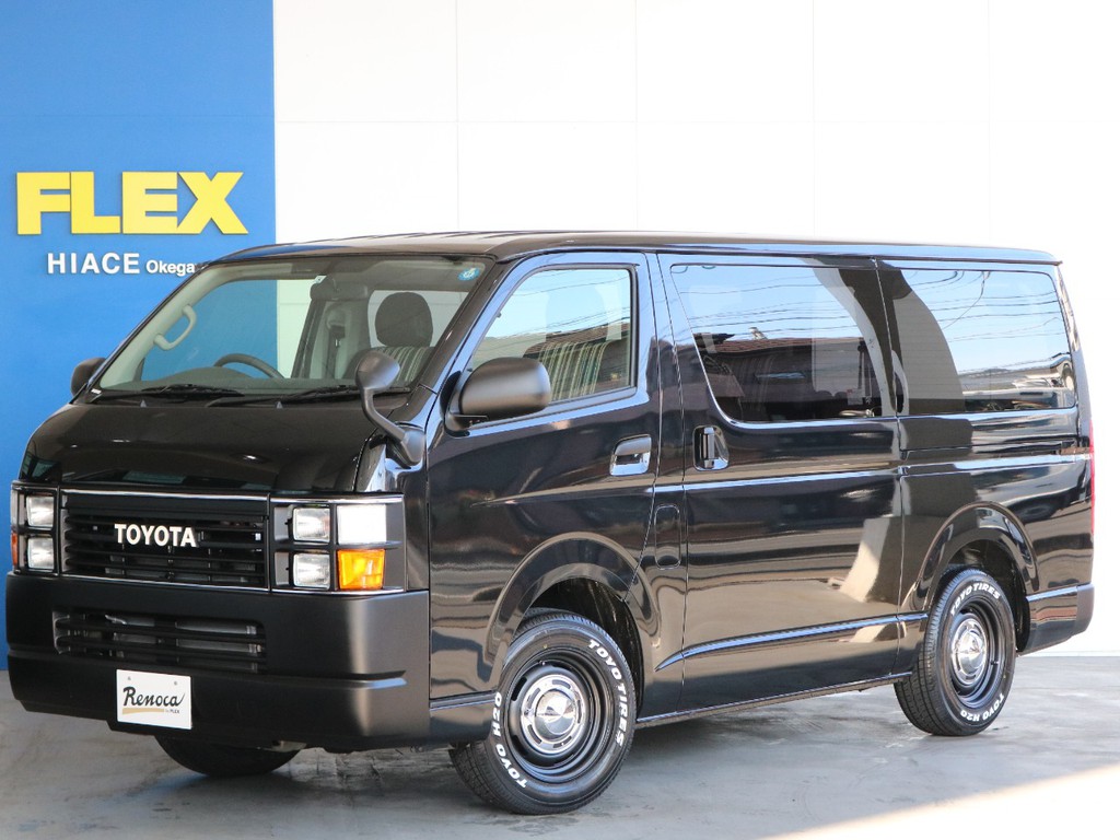 フレックスのカスタムで、ハイエースがレトロクラシックなおしゃれモデルに早変わり！AUTO CAMPER オートキャンパー