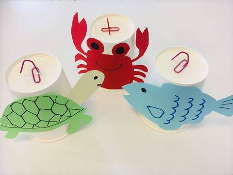 手作りおもちゃ 手作り魚釣りゲームを夏休みにやろう！ 無料イラストMama
