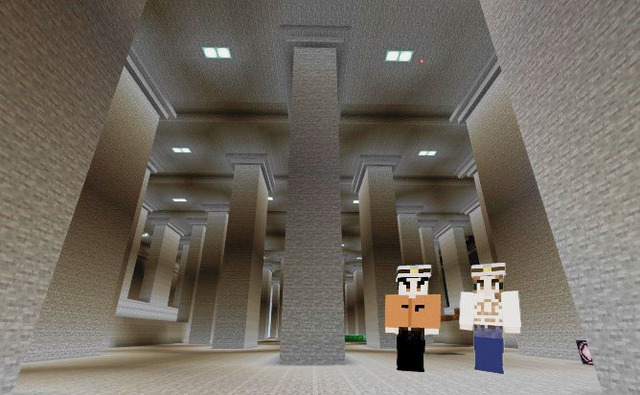 マイクラで『首都圏 しゅとけん 外郭 がいかく 放水路