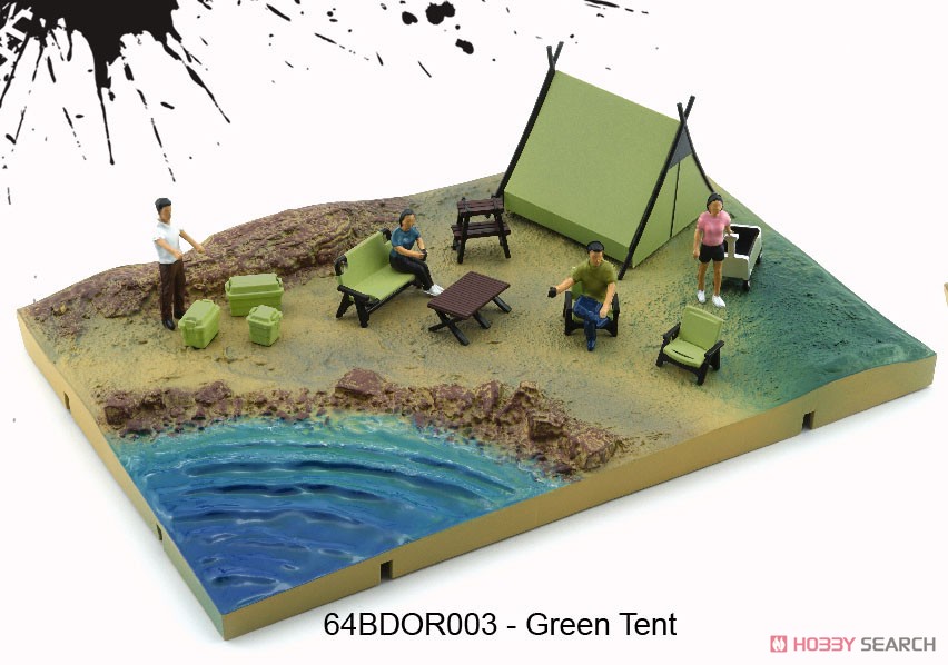 完成品 ゆるキャン△ ARTPLA キャンプセット プラモデル着色済