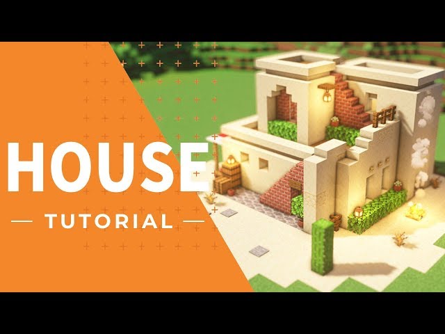 マインクラフト 畑付きの砂漠の家の作り方 建築講座