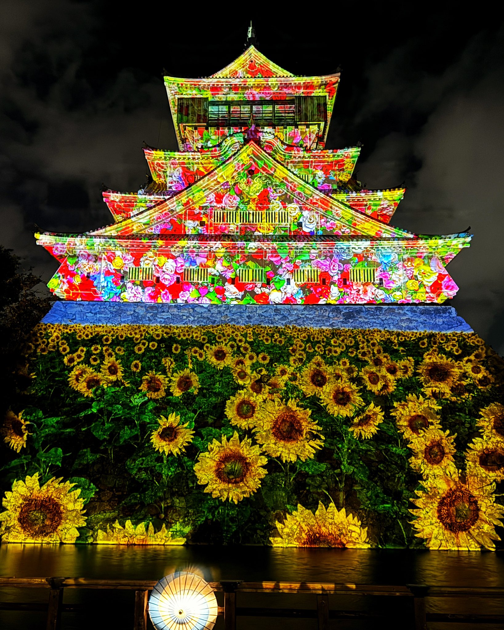 小倉城竹灯りFukuoka Now