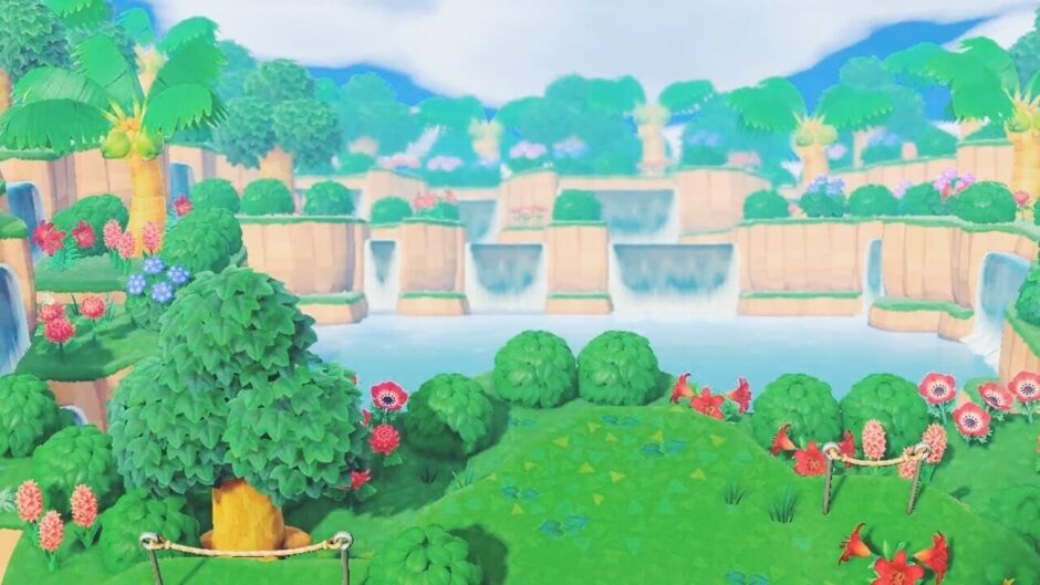 あつ森 おしゃれな崖の作り方 あつまれどうぶつの森 ゲームエイト