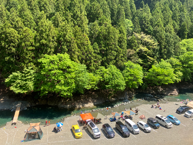 車中泊レポ 穴場無料必見。神奈川県愛川町の中津川河川敷キャンプ場。つづくDaisuke Tsuzuku