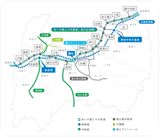 青春18きっぷ。北陸地域の利用エリアと特例区間（2022年度） | ほくきっぷ