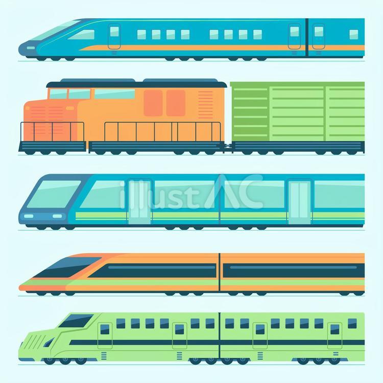 プラレール 電車 黄色 オレンジ 緑