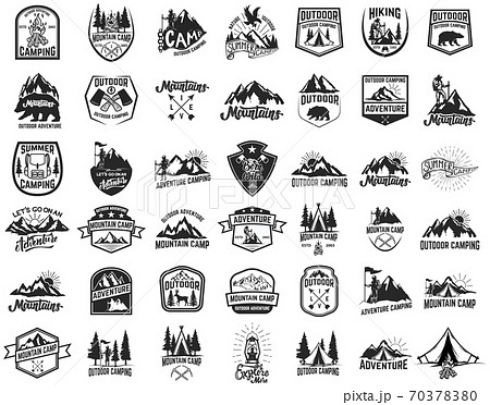 テント ロゴ デザイン三角コーン