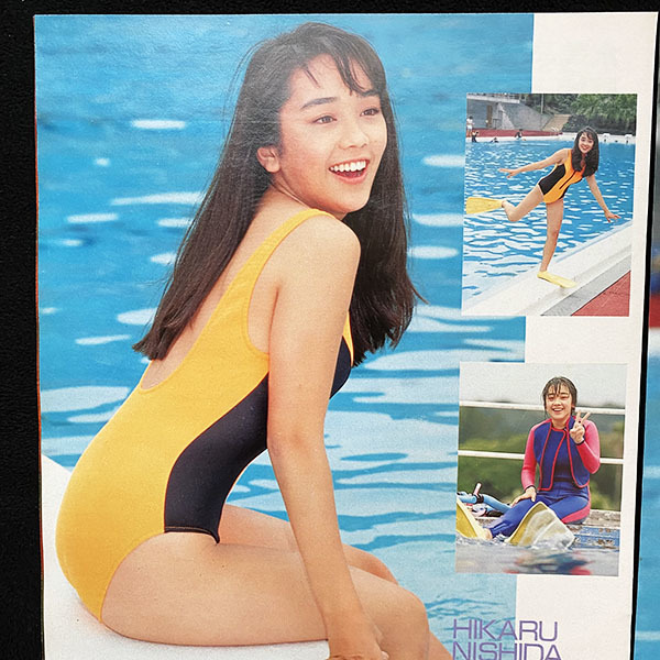 新品】西田ひかる ハイレグ・競泳水着 写真