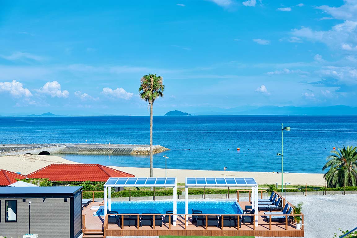 越後湯沢 川遊び