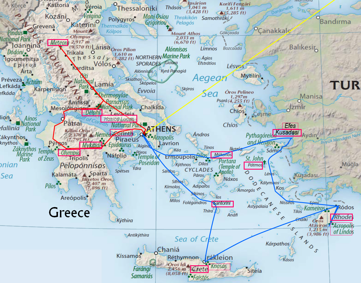 ギリシャ・クレタ島再々訪 旅のはじまり - さあ、飛ぼう