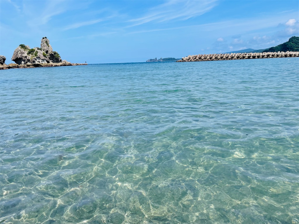 かきどまり白浜海岸 長崎市中心部から最寄りの海遊びスポット。BBQ自由！ - ながさきっずぺーじ