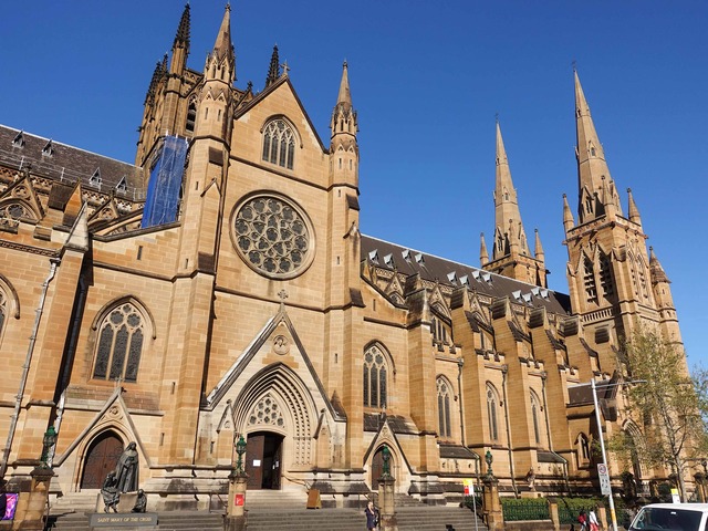 Saint Mary's Cathedralシドニー・セント・メアリー大聖堂 Sydney,