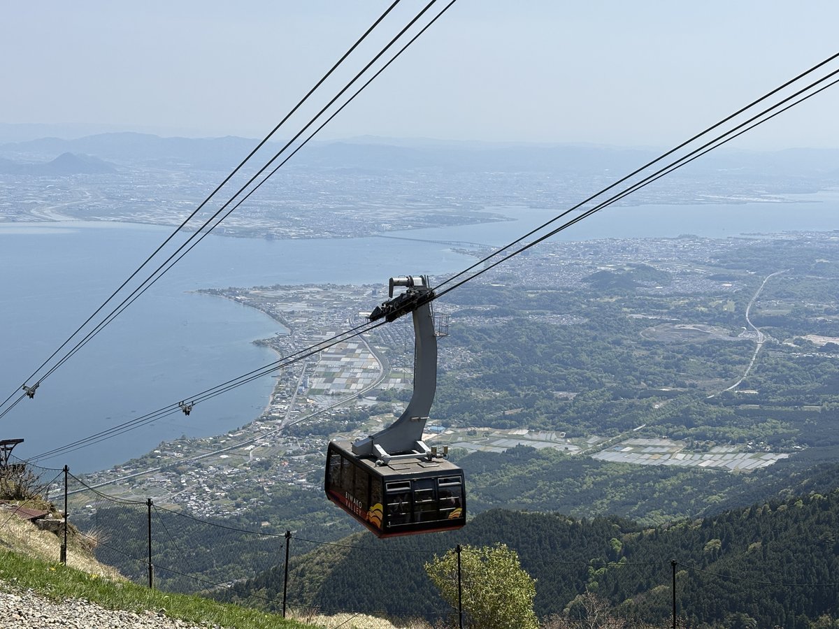 琵琶湖バレイ ④ 最後のジップライン 夏休みに感動と恐怖を体験するならココ！アラフォーみっきーの大学受験と陸上を頑張る子供を応援するママブログ