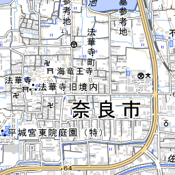 奈良県奈良市の地図Map-It マップ・イット