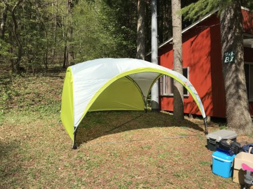 コールマン パーティーシェードは連結してこそだな、と思った件 :