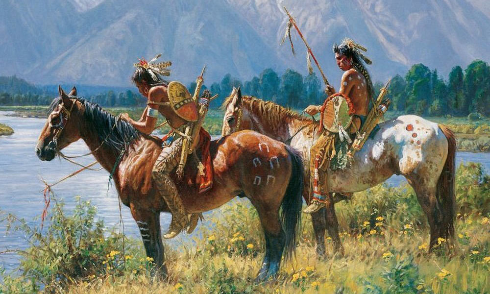 1920年代頃のアメリカ先住民たちの写真をカラー化。ホワイトハウスに集まる各部族の代表たち。 - 先住民族関連ニュース