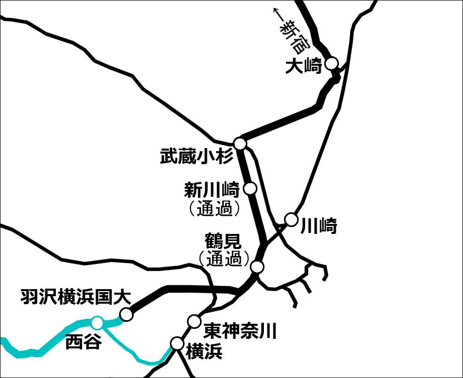 羽沢横浜国大～鶴見「170円」に注意 利用ルートは限られている鉄道ニュース 鉄道プレスネット