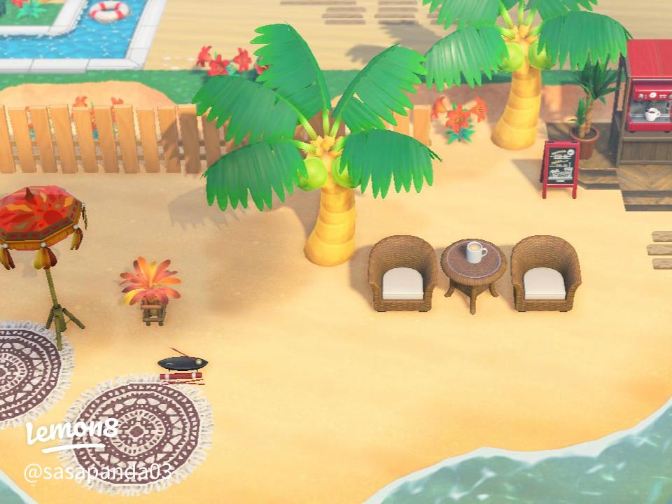 あつ森 part10：和風区に温泉リゾートを作る - NABE