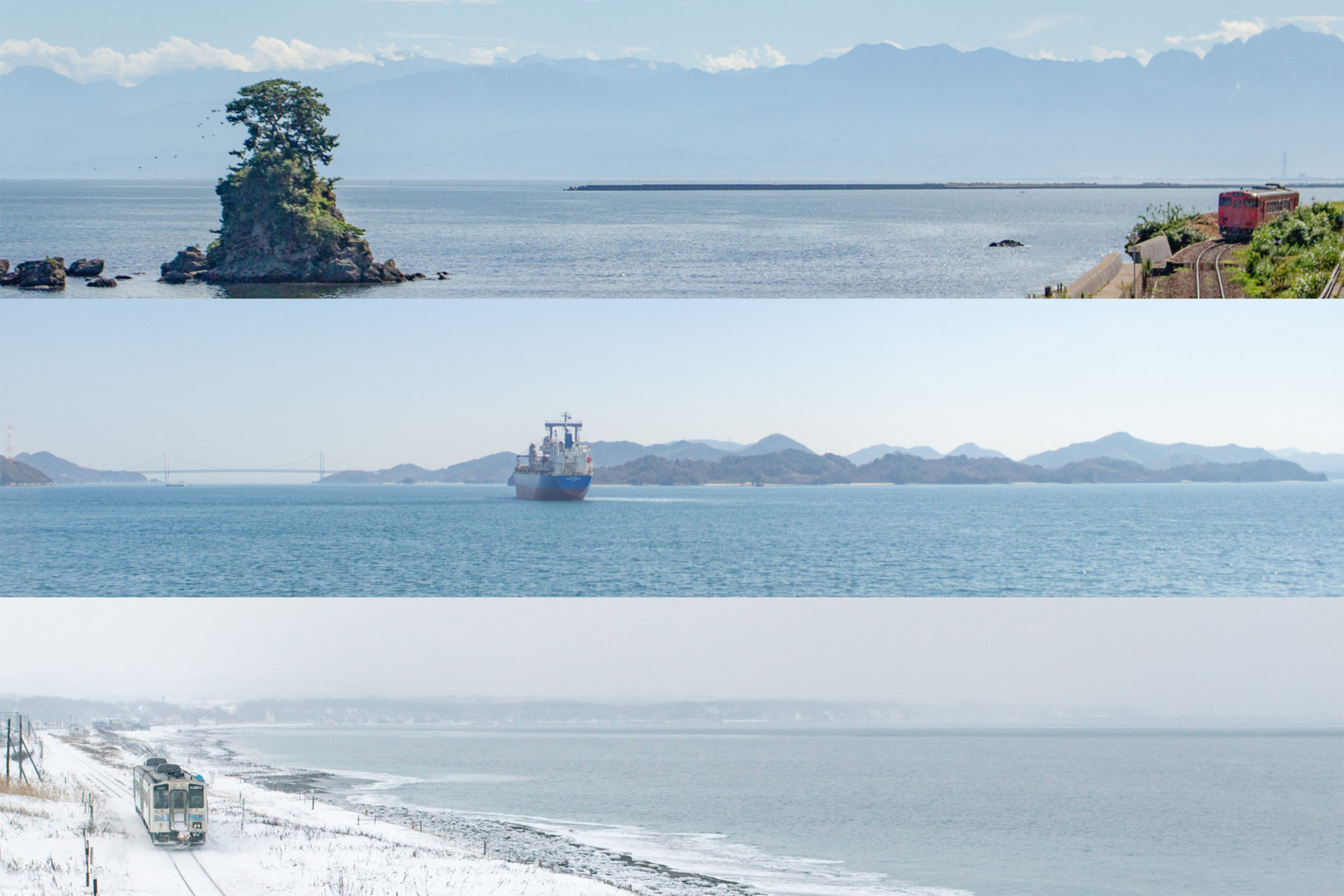 牛窓の「海に続く線路」はヴィーナスロード側ANIREISHA～アニメ、霊的スポット、UFO、旧車等～