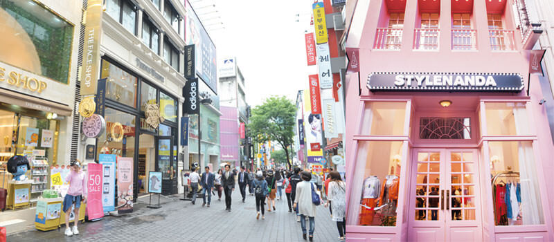 明洞や東大門市場など、韓国・ソウルの繁華街、江北エリアを楽しもうトリドリ