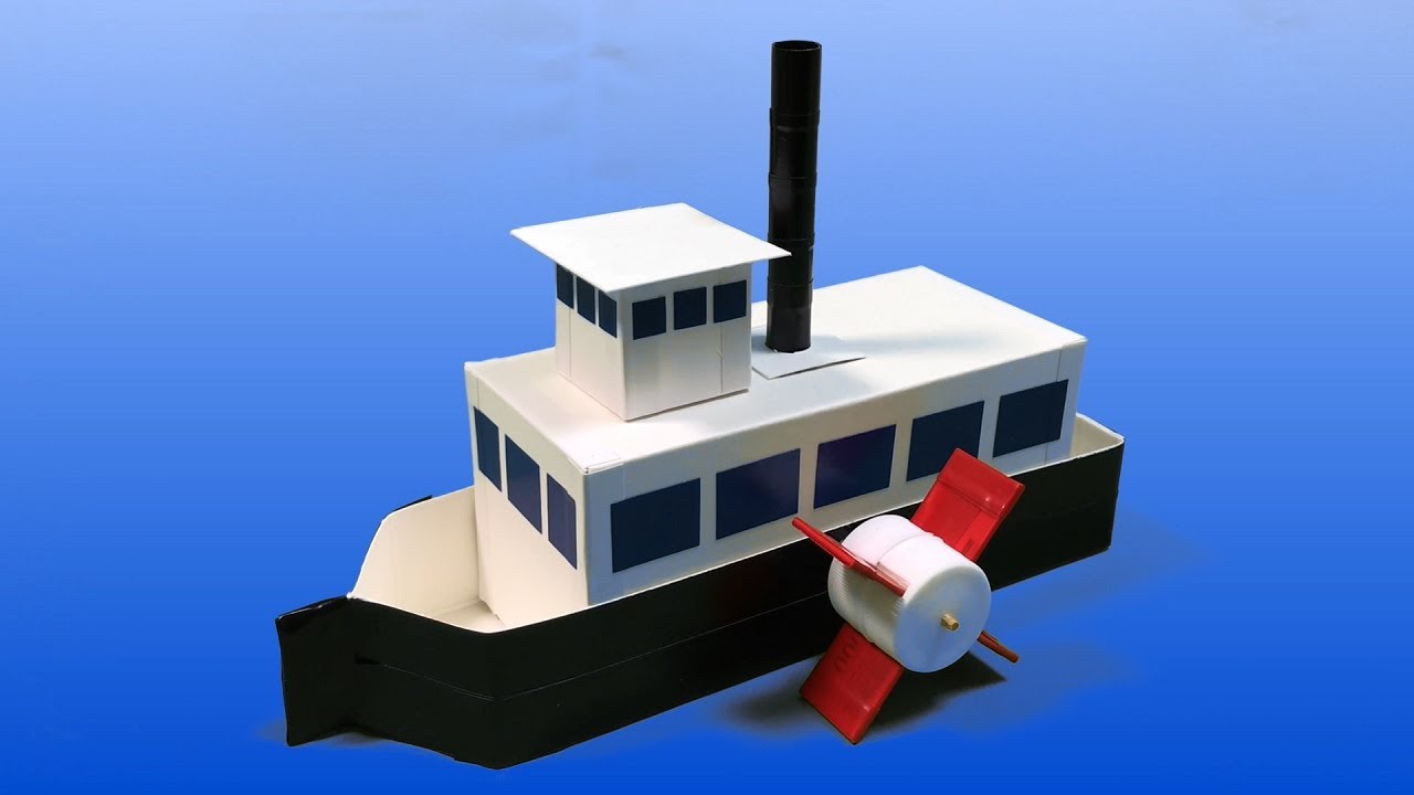 牛乳パックのお船 その２ : 早未恵理の あそび