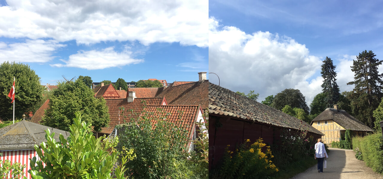 デンマークの美しい田舎の風景の写真・画像素材-Snapmart スナップマート