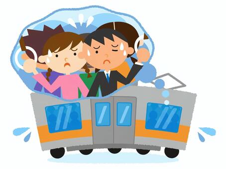 車内で勉強イラスト無料イラスト・フリー素材なら「イラストAC」