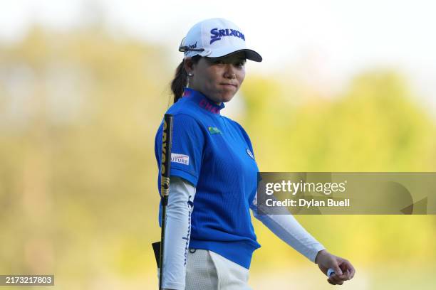 なぜピースになったのか、自分でもわかりません」と顔を赤らめた勝みなみ｜JLPGA｜日本女子プロゴルフ協会