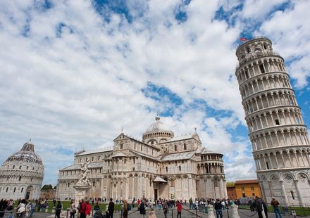 イタリア、ミラノ～四都市を巡る旅！フィレンツェ編－ピサの斜塔！ ４日目PM 7
