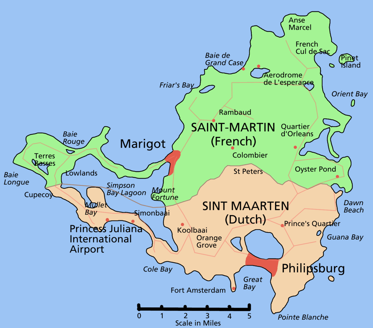 シントマールテン Sint Maarten 』フィリップスブルフ セント・マーチン島