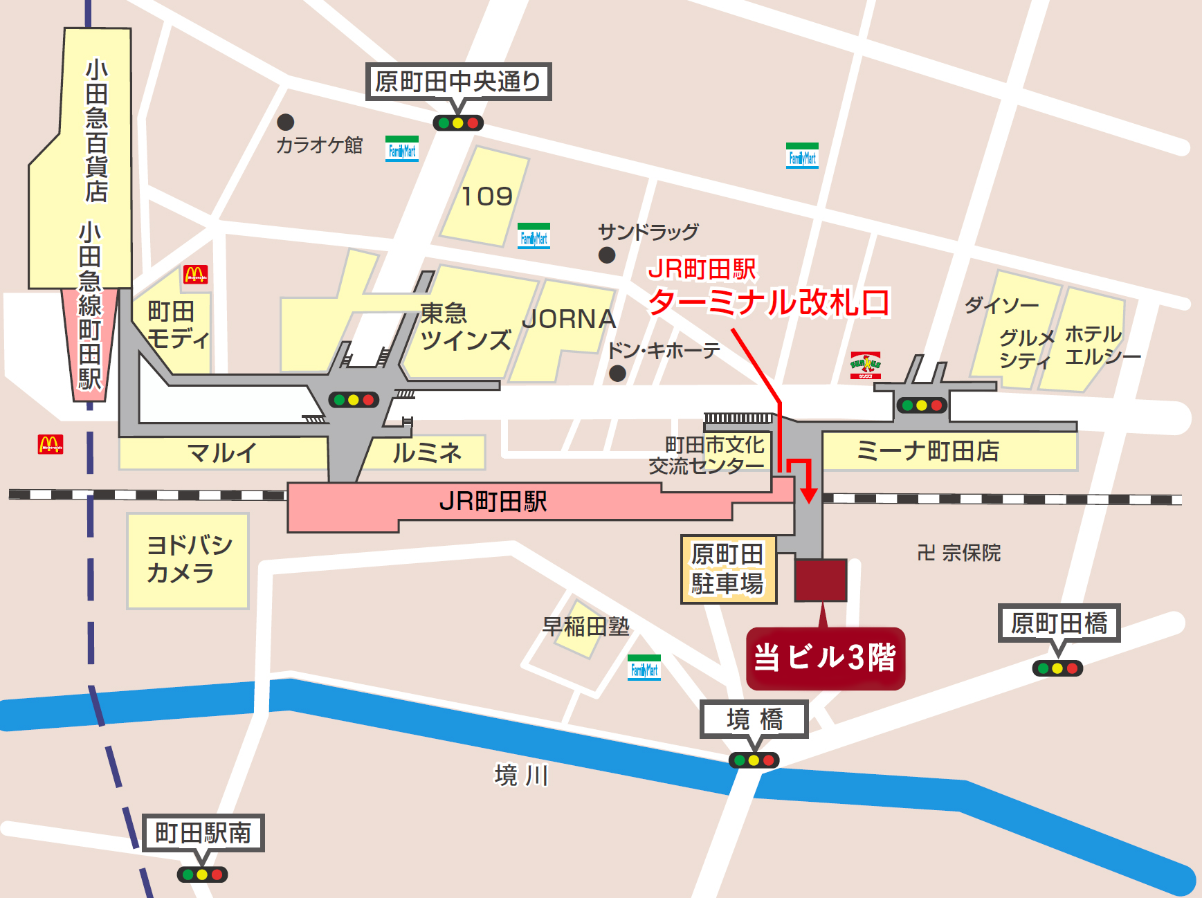 JR町田駅ターミナル口改札の写真 2019 06 28の町田駅前撮って出しHinemosu