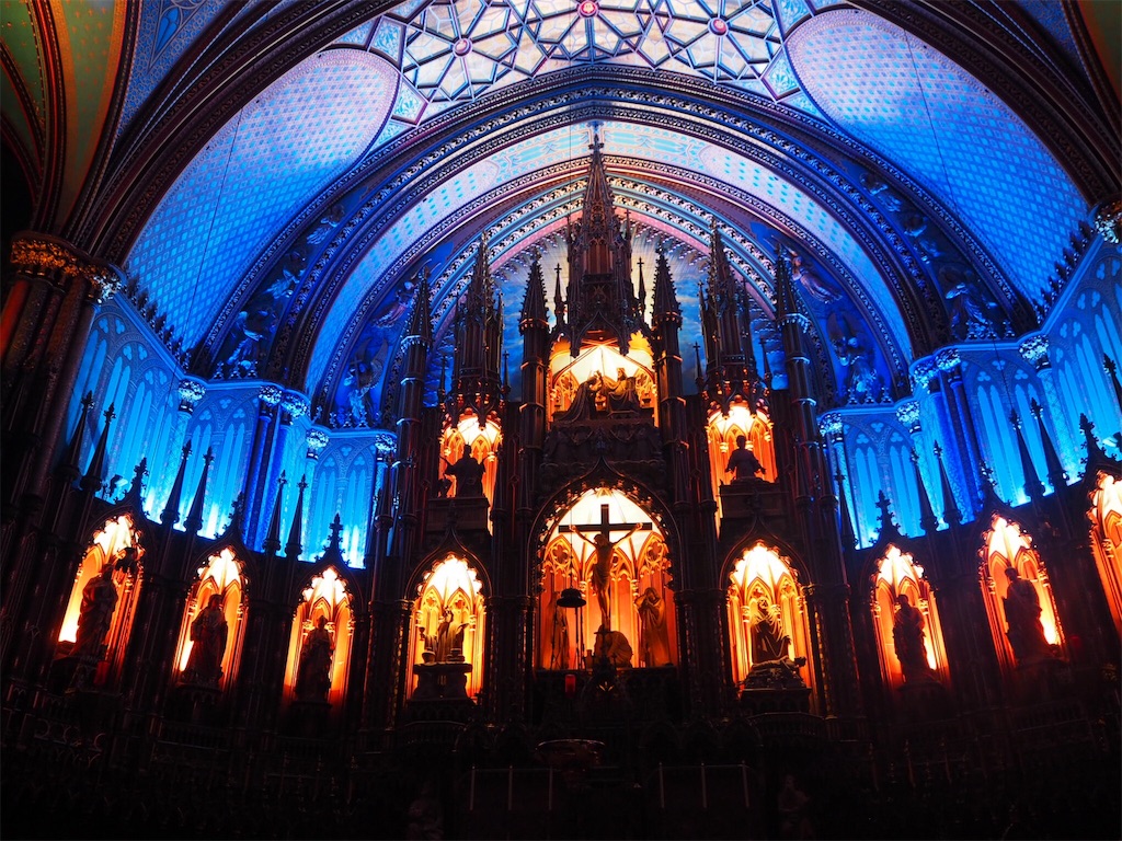 モントリオールリバークルーズ＋ノートルダム寺院でのオーラ体験