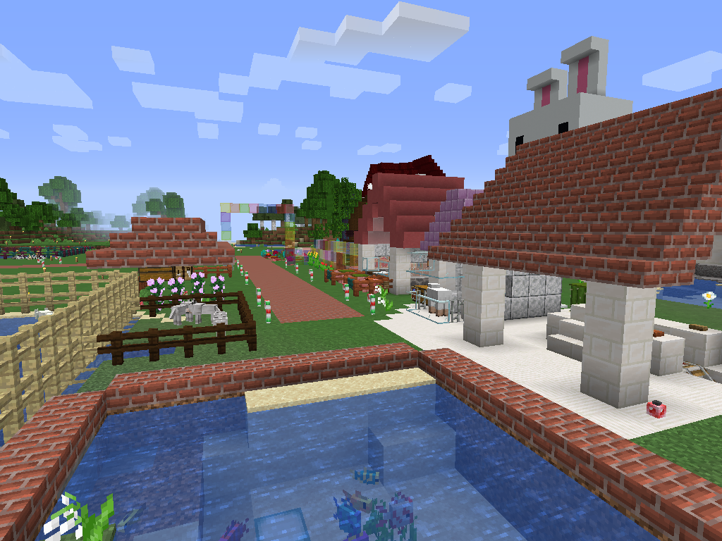 遊園地のパンダさん: オンな日