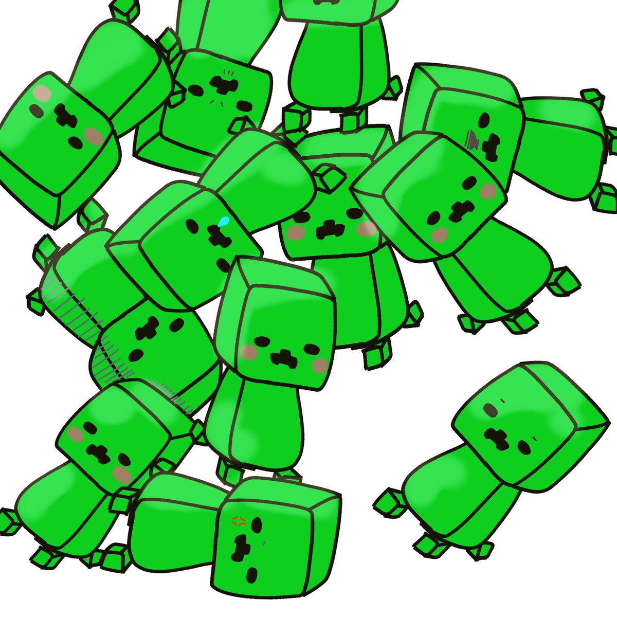 マイクラ Java版のタイトルロゴのデザインが変更された。ランチャーのアイコンも「クリーパー」に変更される予定。 - まいくらにっき