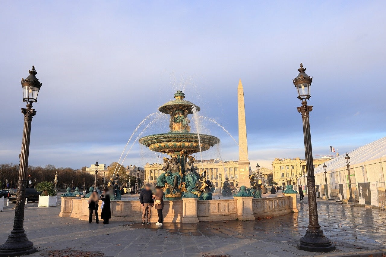 コンコルド広場パリのセーヌ河岸世界遺産オンラインガイド