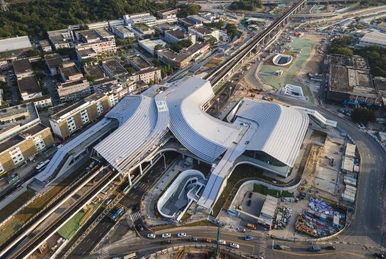 珠江新城站的日与夜