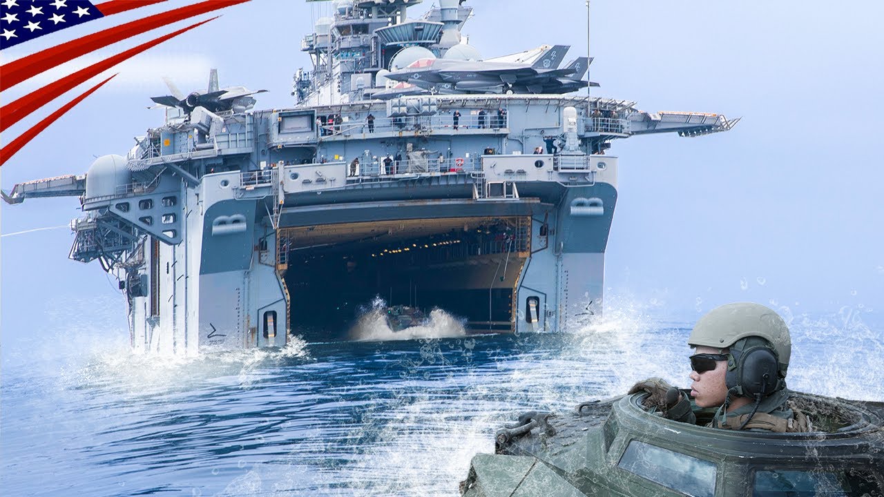 Amazonモノクローム アメリカ海軍強襲揚陸艦 USS ワスプ LHD-1