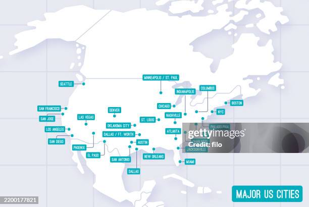 アメリカの地図いろいろ＆リンク集