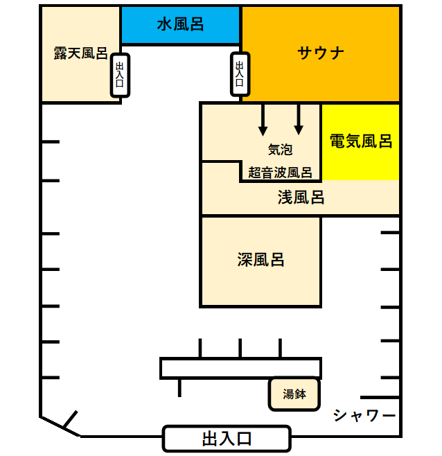 天六温泉 - 梅田 -