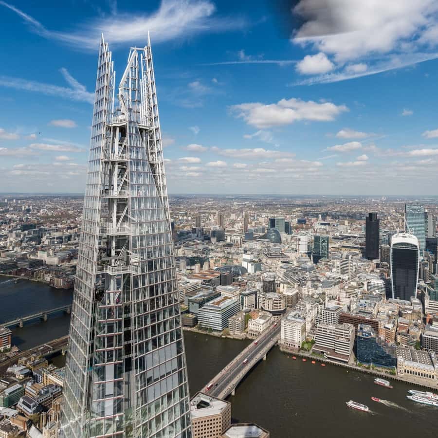 欧州最高層ビル「ザ・シャード」がお披露目