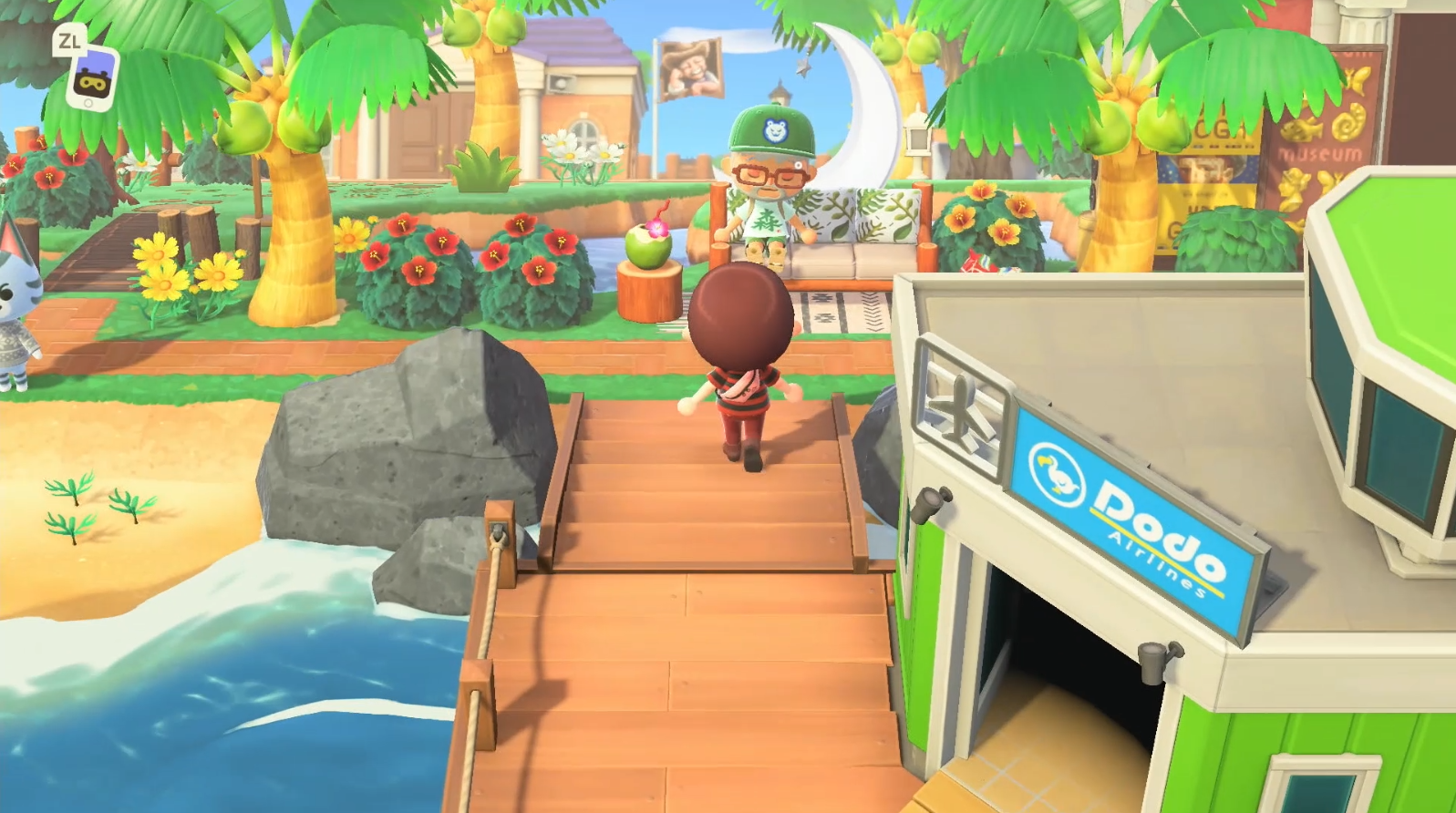 あつ森夏のマイデザイン『南国リゾートの海』 作品ID Animal Crossing