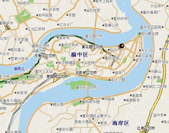 重慶市景點地圖- 大陸旅遊資訊- 旅遊導覽