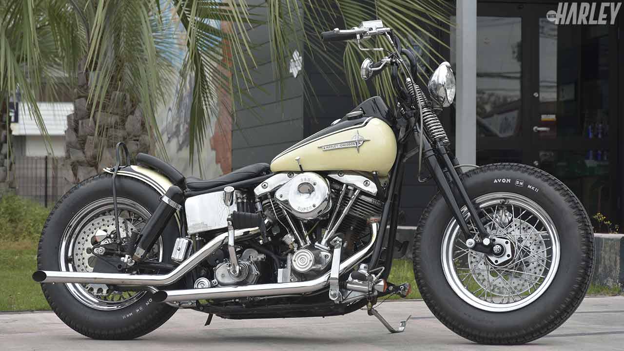 ハーレー ヴィンテージモトクロスのショベルカスタム 1980年・グラスホッパーモーターサイクル – CUSTOM