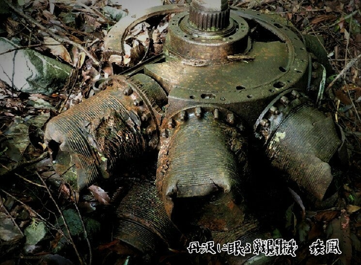 丹沢に眠る戦闘機 疾風いい釣夢気分