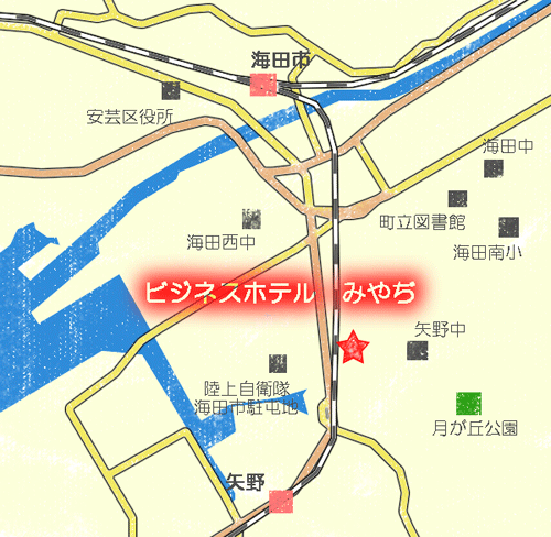 ホテルみやじま」(尾道市-ビジネスホテル-〒722-2323)の地図/アクセス/地点情報 - NAVITIME