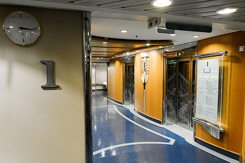 平成31年4月23日 豪華クルーズ船「クイーン・エリザベス」が金沢港に初寄港石川県