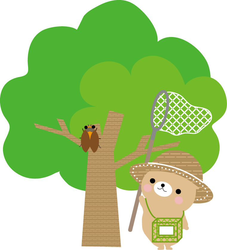 夏空と音楽のイラスト無料のフリー素材 イラストエイト